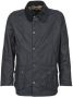 Barbour Blauwe Jassen met Logo en Voorsluiting Blue Heren - Thumbnail 1