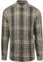 Barbour Overhemd Lange Mouw Laneskin Overhemd Ruit Groen - Thumbnail 1