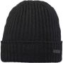 Barts Turnup Berretto Stijlvolle Hoed Black Unisex - Thumbnail 1
