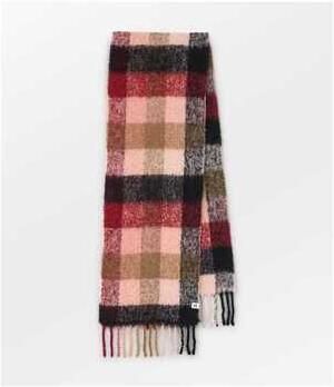 Beck Sondergaard Sjaal Becksondergaard Check Scarf Burgundy - Foto 2