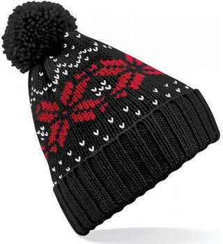 Beechfield Muts Bonnet jacquard Snowstar