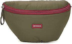 Bensimon Stijlvolle Banana Bag in Khaki Green