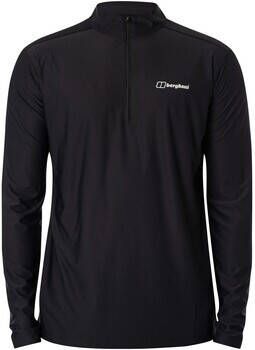 Berghaus T-shirt Korte Mouw Basis T-shirt met lange mouwen en ritssluiting