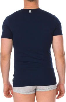 Bikkembergs T-shirt met stretch in set van 2 stuks - Foto 4