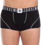 Bikkembergs Zwarte Trunks Bi-pack Katoenmix Herenbroeken Black Heren - Thumbnail 1