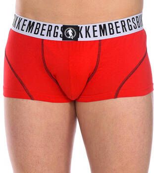 Bikkembergs Rode Katoenen Trunk Bi-Pack Red Heren