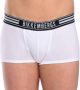 Bikkembergs Witte Katoenen Ondergoed Trunk Bi-pack White Heren - Thumbnail 1