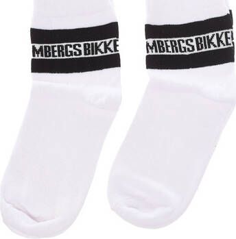 Bikkembergs High socks BK070-WHITE-BLACK