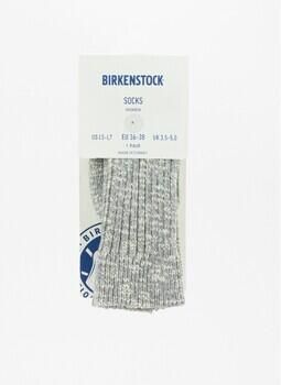 Birkenstock Grijze Cotton Slub Sokken Gray Dames