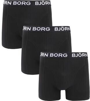 Björn Borg Boxers Cotton Stretch 3-Pack Zwart