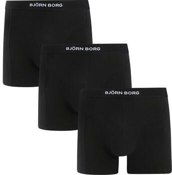 Björn Borg Boxers Cotton Stretch Boxers 3Pack Zwart - Foto 4