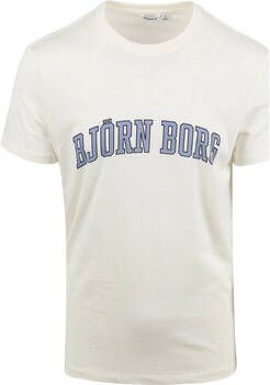 Björn Borg T-shirt Essential T-Shirt Gebroken Wit