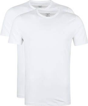 Björn Borg T-shirt Thomas T-Shirts 2-Pack Wit