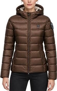 Blauer USA Donsjack in stiksels met logodetail model 'Charme' - Foto 4
