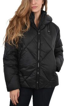 Blauer Usa Donsjack met capuchon model 'LAMARTINE'