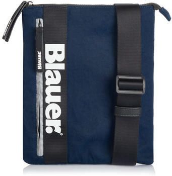Blauer Handtas