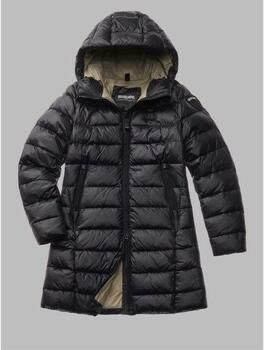 Blauer Usa Lange gewatteerde jas met tweewegritssluiting