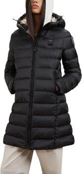 Blauer USA Lange jas in stiksels model 'Agnes' - Foto 1