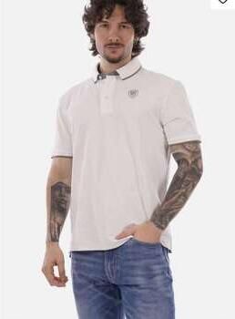 Blauer Polo Shirt Korte Mouw 26sblut02288