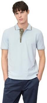 Blauer Polo Shirt Korte Mouw