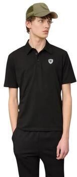 Blauer Polo Shirt Korte Mouw