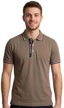 Blauer Polo Shirt Korte Mouw