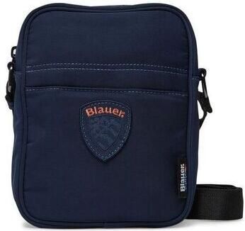 Blauer Schoudertas