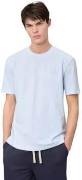 Blauer T-shirt Korte Mouw