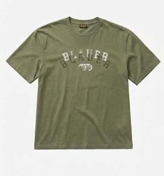 Blauer T-shirt Korte Mouw Selkirk