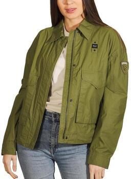 Blauer Windjack Giubbini Corti Sfodera