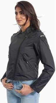 Blauer Windjack