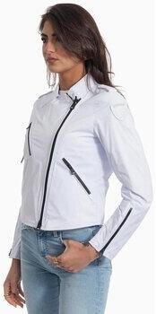 Blauer Windjack