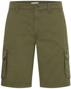 Blend regular fit cargo short mosgroen - Foto 4
