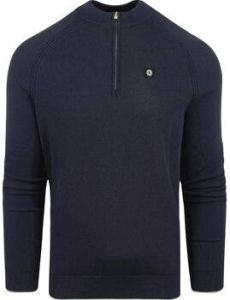 Blue Industry Sweater Half Zip Trui Navy