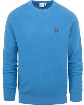 Blue Industry Sweater Pullover Blauw