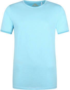 Blue Industry T-shirt M86 T-Shirt Streep Blauw