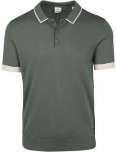 Blue Industry T-shirt Polo Army Groen