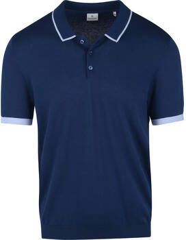 Blue Industry T-shirt Polo Indigo Donkerblauw