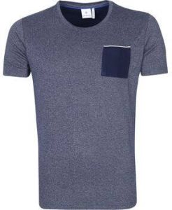 Blue Industry T-shirt T-Shirt Melange Donkerblauw