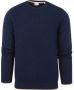 Blue Industry Sweater Trui Structuur Donkerblauw - Thumbnail 1