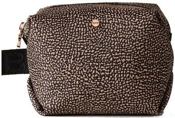 Borbonese Compacte Nylon Dames Toilettas Brown Dames - Foto 6
