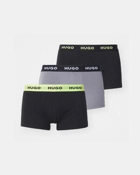 HUGO Boxershort met band met label in een set van 3 stuks