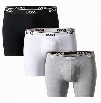 Boss Boxershorts met elastische band met logo in een set van 3 - Foto 2