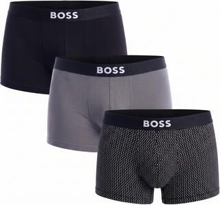 Boss Boxershort van biologische katoenmix model 'TRUNK 3P ONE' in een set van 3 stuks - Foto 5