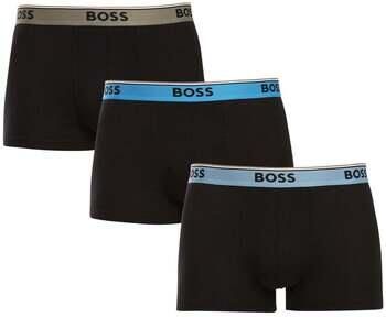 Boss Regular fit boxershort van een mix van katoen en elastaan in een set van 3 stuks - Foto 2
