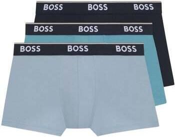 Boss Regular fit boxershort van een mix van katoen en elastaan in een set van 3 stuks