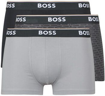 Boss Trunks van katoenmix in een set van 3 - Foto 4