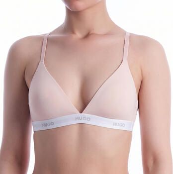 HUGO underwear Triangel-bh Van stretch-katoen met logo-onderborstband - Foto 6