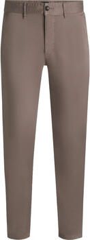 Boss Broek Chino Slim Taupe