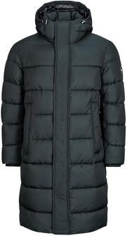 Boss Regular fit gewatteerde lange jas met tweewegsritssluiting model 'CENUTO'